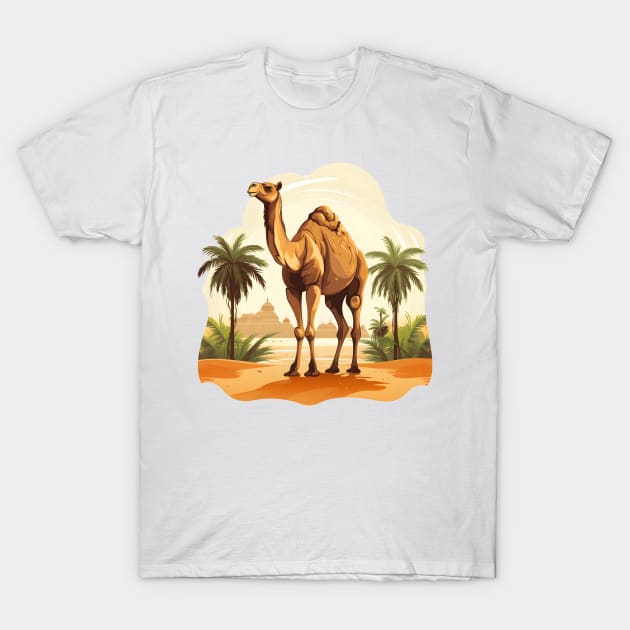 Camel T-Shirt by zooleisurelife